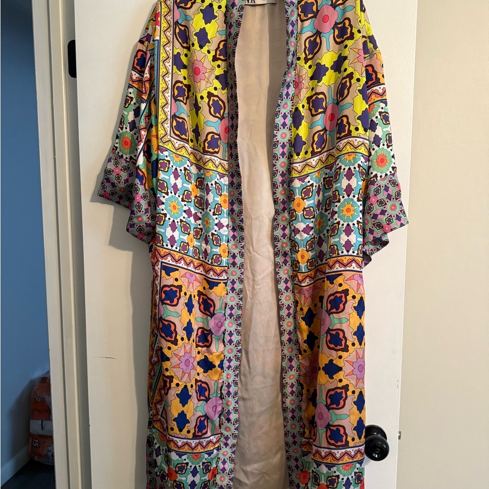 Zara Multicolor Floral Jacket